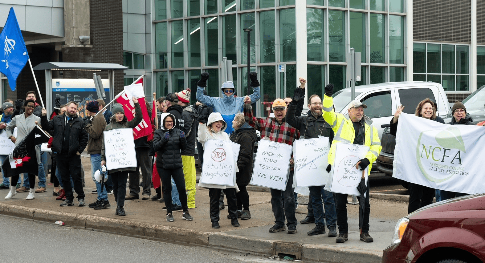 Successful Bargaining Rally Recap (and Photos!) - NAIT Academic Staff ...